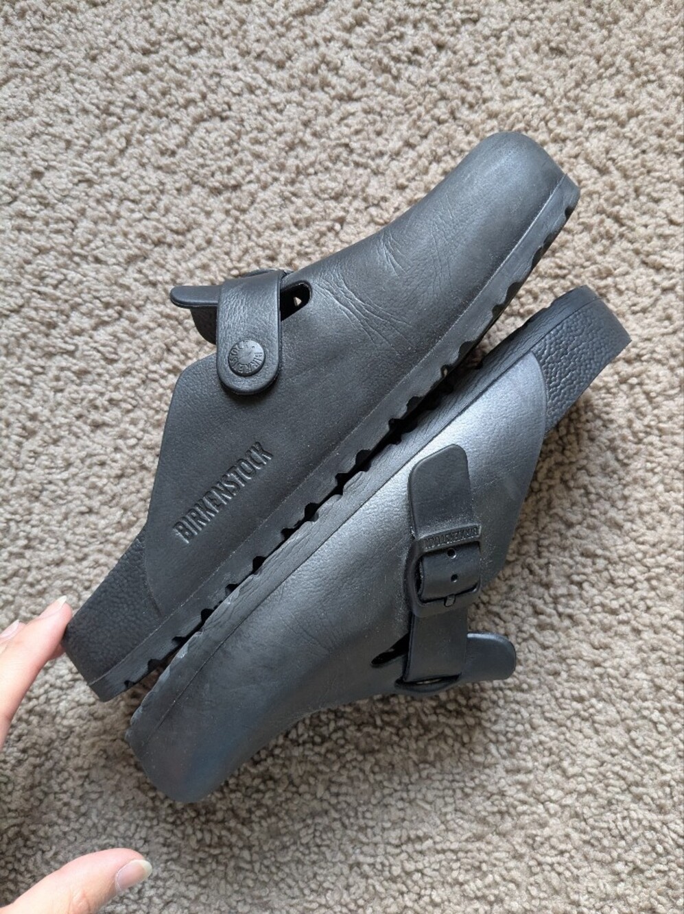 🖤 Birkenstock Boston Essentials PVC Clogs - Picture 2 of 5